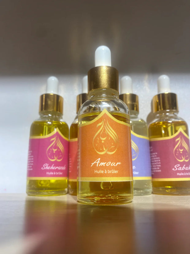 Collection 5 huiles à brûler