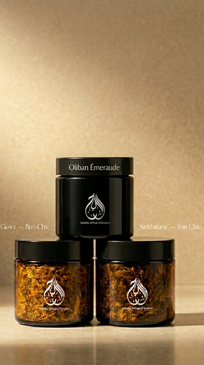 Sabaha — Encens Artisanal & Parfums | Boutique · Dakar, Sénégal